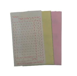 Triplicate Medium Book 50 pages