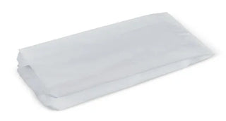 10 Long White Gusset Paper Bag