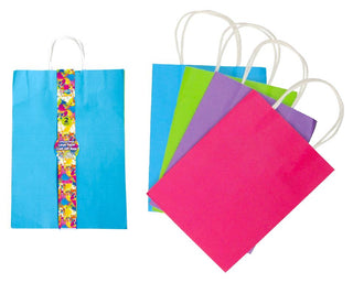 2PK Craft DIY Coloured Gift Bags - 45CM x 32CM x 11CM
