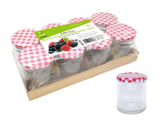 Jam Perserving Jars 450ML (8PK Value Pack)
