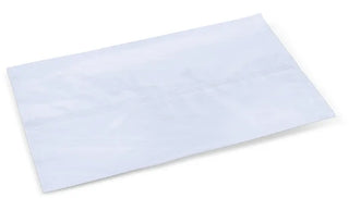6 Long White Paper Bags