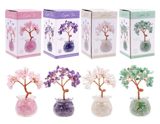 Decorative Crystal Fortune Tree - 12CM X 8CM