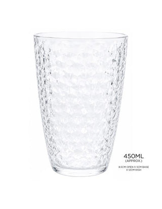 Plastic Acrylic Diamond Style Tumbler- 400ML