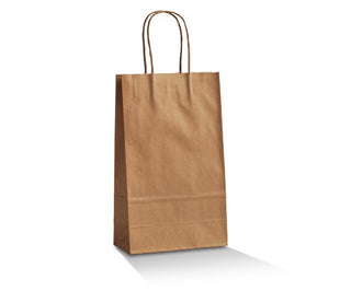 Brown Kraft Bag /Twisted Paper Handle – Small