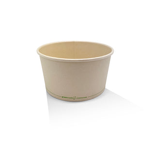PLA Coated Bamboo Paper Salad Bowl 32oz 300pc/ctn