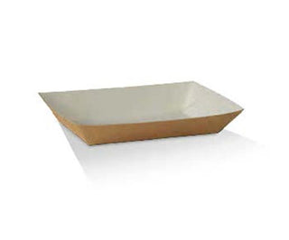 Hot Dog Tray Brown Cardboard 250pc/ctn
