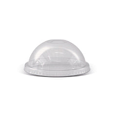 PET Dome Lid 78mm for 6/8oz/Die-cut hole 1000pc/ctn
