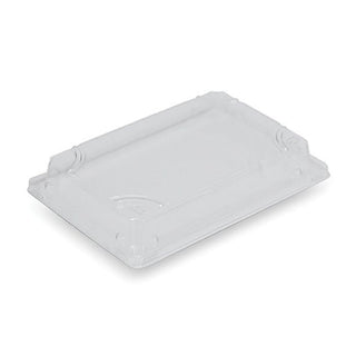 PET Lid for Sugarcane Sushi Tray Extra Extra Large