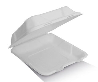 Clamshell Sugarcane 9″ 200pc/ctn