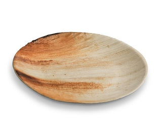 Palm round Plate Med 9” 100pc/ctn
