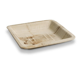 Palm SQUARE Plate SMALL 6” 100pc/ctn
