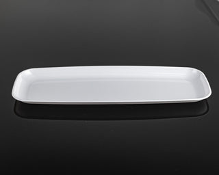 165mm x 440mm Platter White