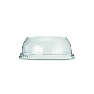 RPET Dome Lid w No Hole Fit RPET Deli Container
