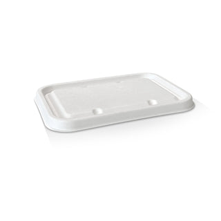 Sugarcane lid for Takeaway container 500/650/750ml 500pc/ctn