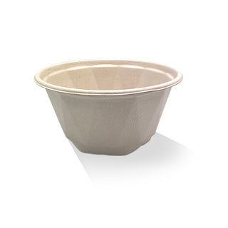 Unbleached sugarcane Takeaway bowl 1250ml 300pc/ctn