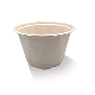 Unbleached sugarcane Takeaway bowl 1500ml 300pc/ctn