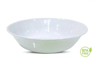 White Melamine Cereal Bowl
