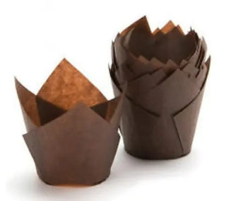 Muffin Liners Brown