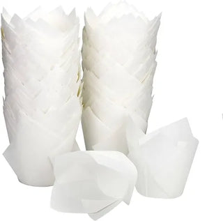 Muffin Liners White Lrg 200's