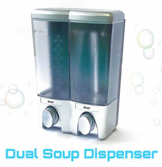 Plastic Dual Soap Dispenser
