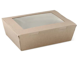 Detpak Brown Lunch Box Lrg 200pcs