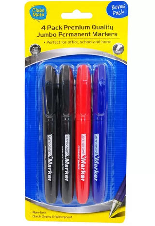 Permanent Markers-4PK