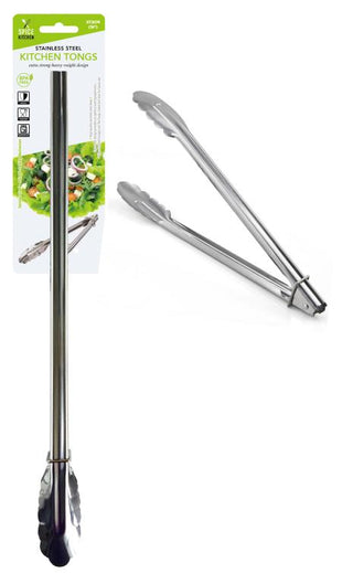 Stainless Steel Kitchen Tongs - 16'