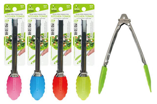 Silicone Tipped Kitchen Tongs (7')