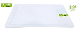 White Melamine Rectangular Platter - 48CM x 30CM