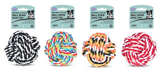 Jumbo Natural Cotton Dog Ball Rope - 4' (10CM) Diameter