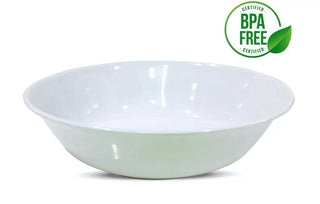 White Melamine Cereal Bowl - 20CM x 5CM