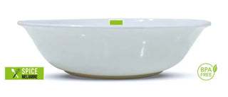 White Melamine Round Bowl - 35CM x 8.6CM