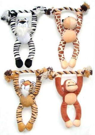 Jumbo Plush Zoo Animal Dog Toy