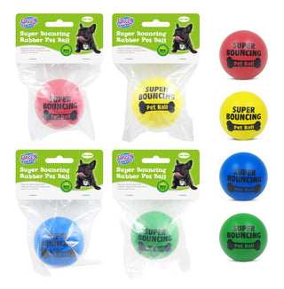 Super Bouncing Rubber Pet Play Ball