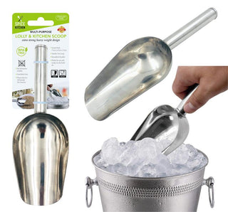 Stainless Steel Multi-Purpose Lolly/Kitchen Scoop