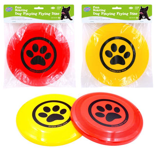Dog Playing Flying Disc