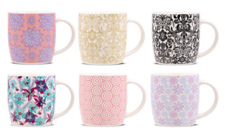 Coffee Mug New Bone - Damask Inspired Series