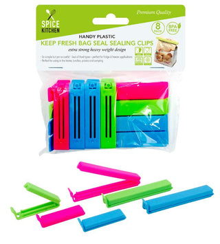 Plastic Keep Fresh Bag Sealers-8PK