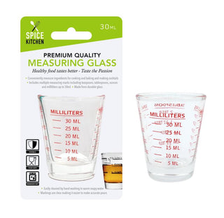Glass Measuring Shot Glass-30ML