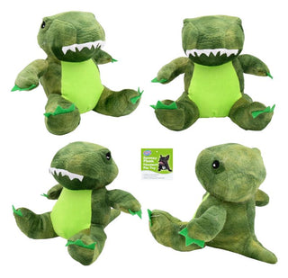 Squeaky Animal Plush Pet Toy - Dinosaur Series