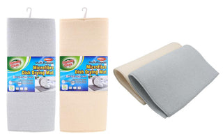 Microfibre Dish Drying Mat 38CM x 50CM - Plain Colour Series