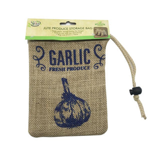 Jute Product Storage Bag - Garlic