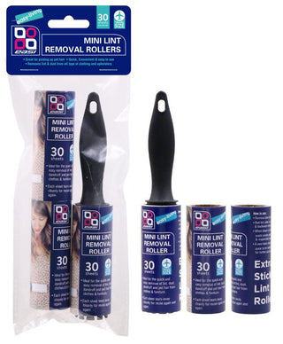 3PK Mini Lint Removal Rollers
