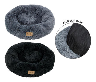 Calming Series Plush Dog/Pet Bed-70CM x 70CM x 21CM