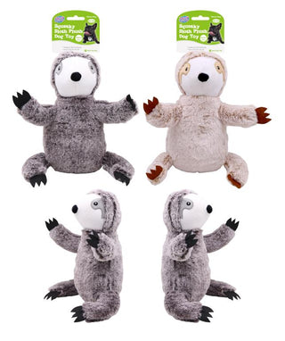 Plush Squeaky Sloth Dog Toy 21CM