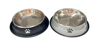 Stainless Steel Bowl Paw Print Series - Jumbo
