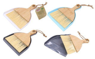 ECO Bamboo Premium Mini Dustpan & Brush Set