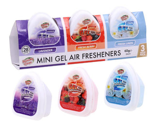 3PK Gel Series Air Fresheners-60G