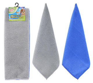 4PK Microfibre Cleaning Cloths - 30CM x 30CM