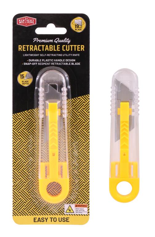 Retractable Cutter – 12.8cm compact box cutter – IFPACK